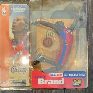2002 NBA Action Figure - Los Angeles Clippers Elton Brand